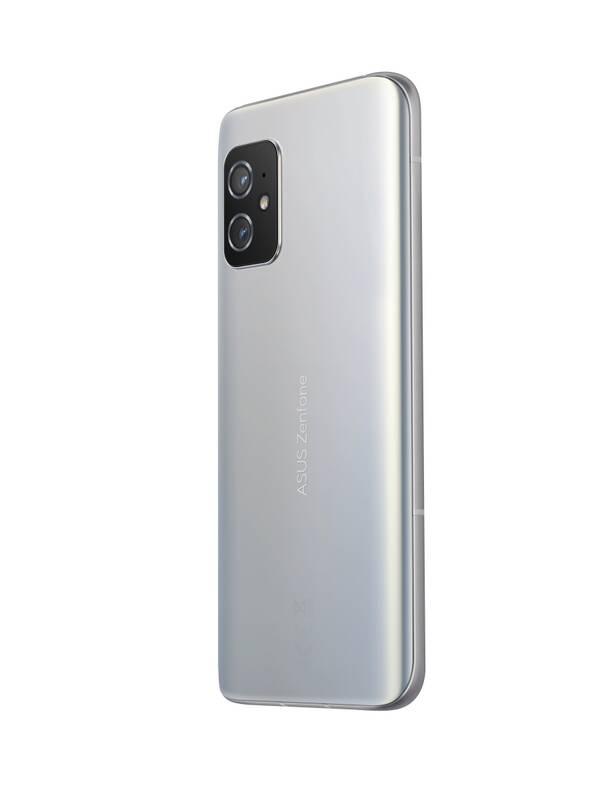 Mobilní telefon Asus ZenFone 8 8GB 128GB 5G stříbrný, Mobilní, telefon, Asus, ZenFone, 8, 8GB, 128GB, 5G, stříbrný
