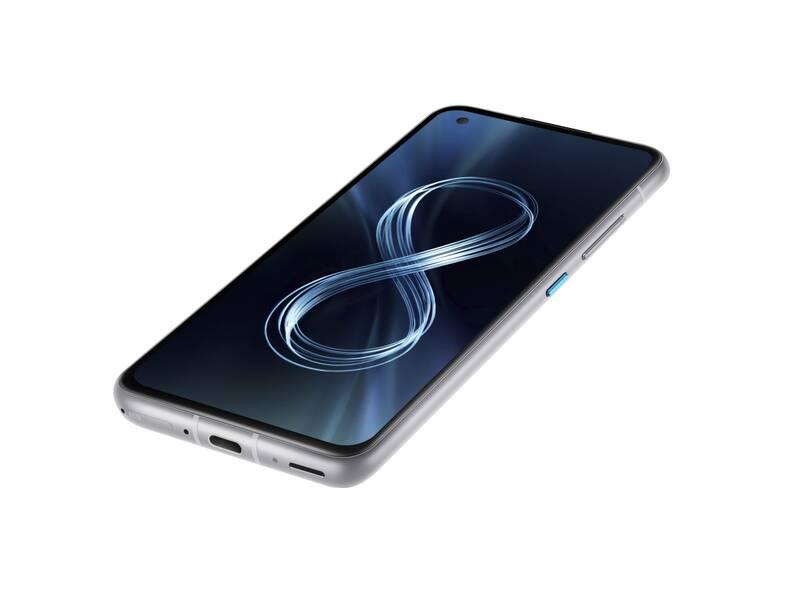 Mobilní telefon Asus ZenFone 8 8GB 256GB 5G stříbrný, Mobilní, telefon, Asus, ZenFone, 8, 8GB, 256GB, 5G, stříbrný