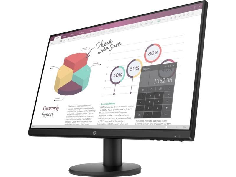 Monitor HP P24v G4 černý