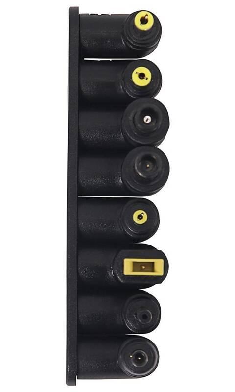 Napájecí adaptér PATONA pro notebooky, univerzální, 15-22V, 4,74A, 90W, 8 konektorů