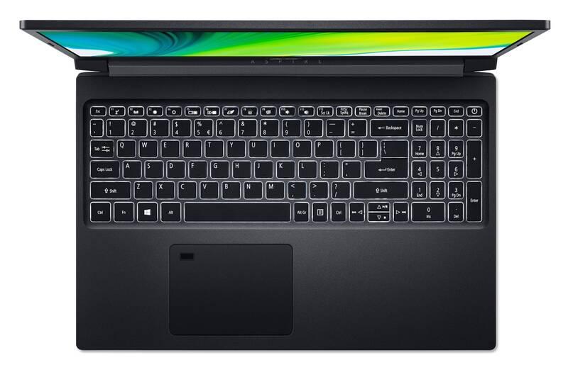 Notebook Acer Aspire 7 černý