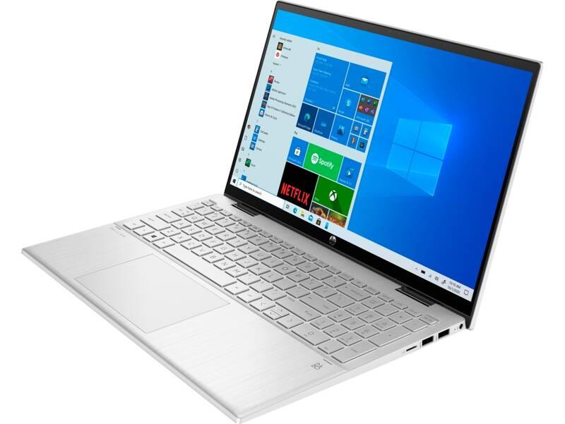 Notebook HP Pavilion x360 15-er0006nc stříbrný