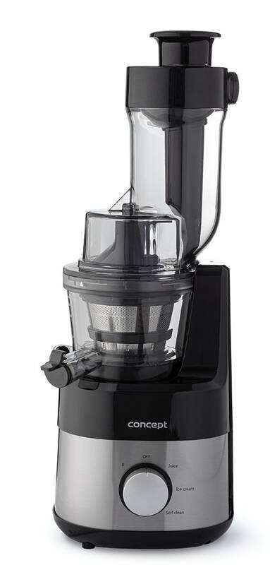 Odšťavňovač Concept LO7080 černý nerez