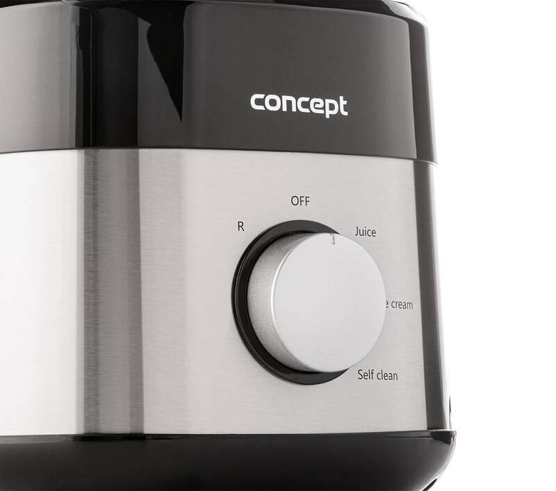 Odšťavňovač Concept LO7080 černý nerez