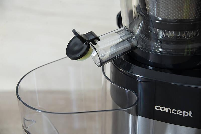 Odšťavňovač Concept LO7080 černý nerez