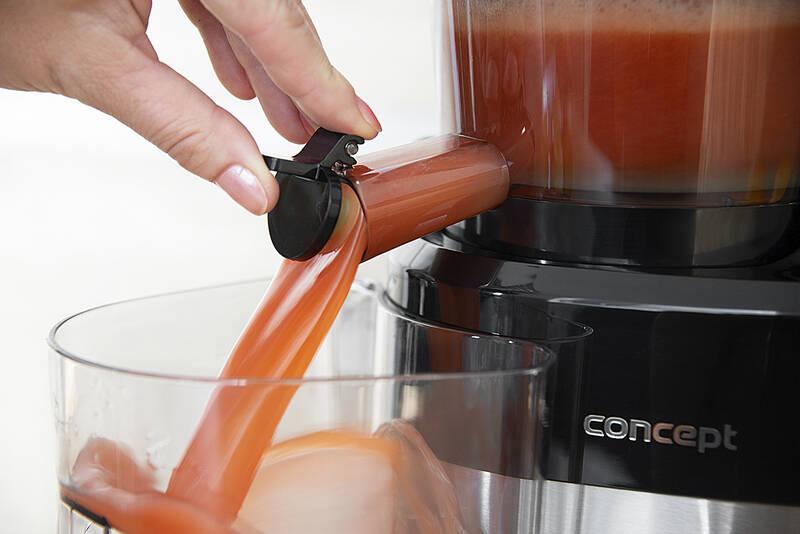 Odšťavňovač Concept LO7080 černý nerez
