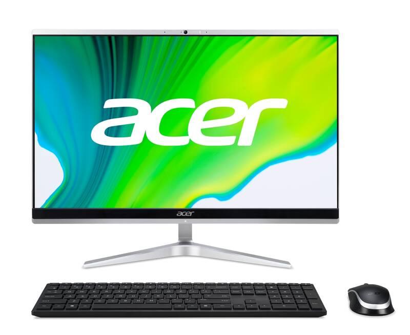 Počítač All In One Acer Aspire C22-1650 stříbrný, Počítač, All, One, Acer, Aspire, C22-1650, stříbrný