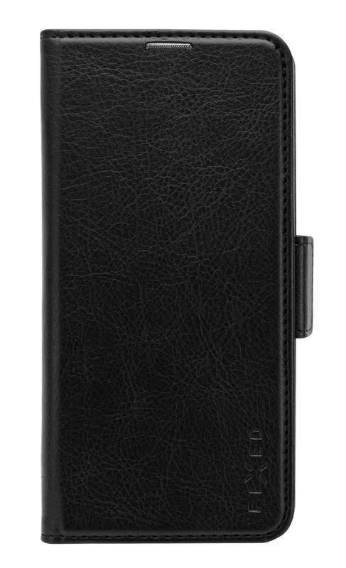 Pouzdro na mobil flipové FIXED Opus New Edition na Samsung Galaxy M12 černé