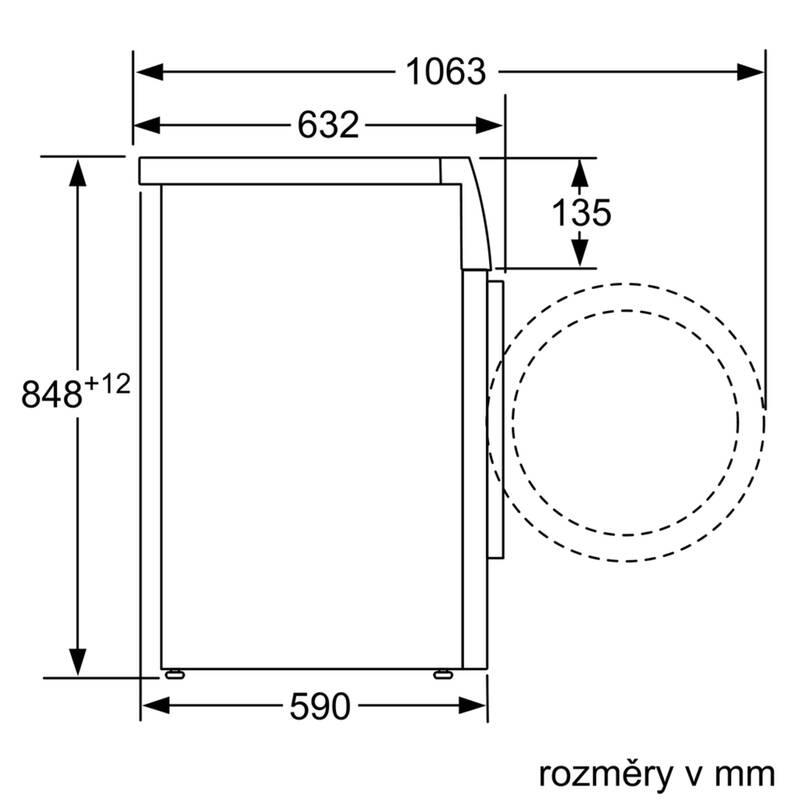 Pračka Bosch Serie 8 WAV28K01CS bílá, Pračka, Bosch, Serie, 8, WAV28K01CS, bílá