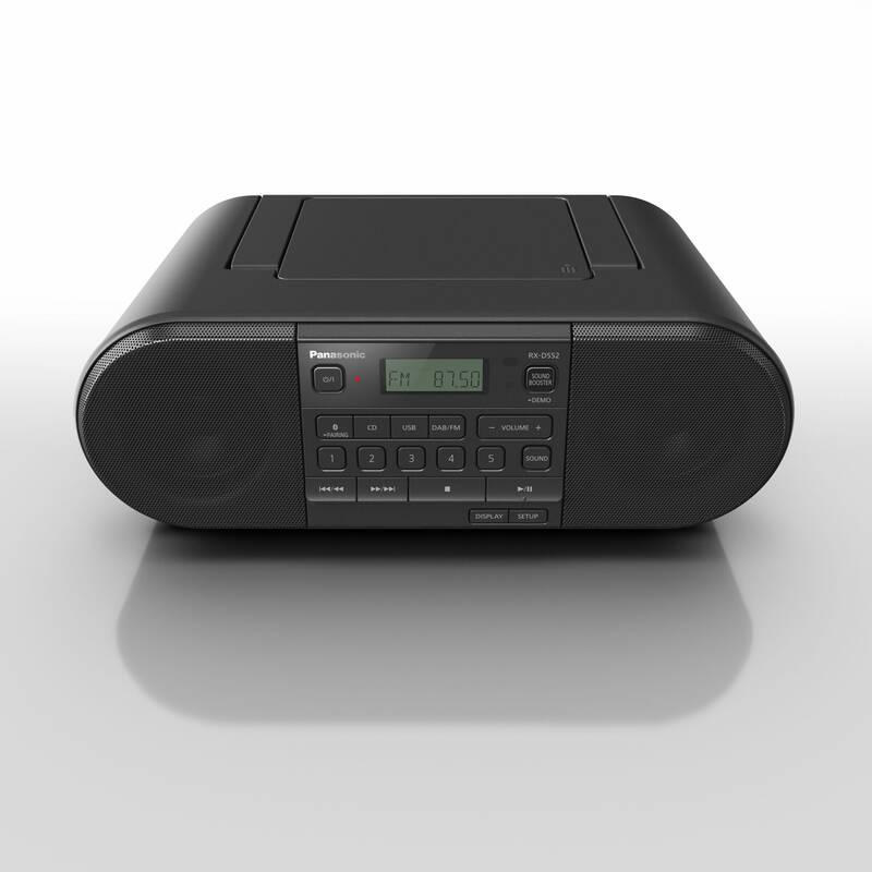 Radiopřijímač s CD Panasonic RX-D552E-K černý