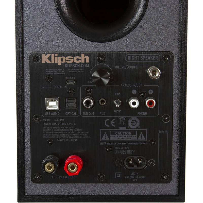 Reproduktory Klipsch Reference R-41PM, 2 ks černé