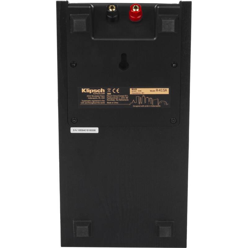 Reproduktory Klipsch Reference R-41SA, 2 ks černé