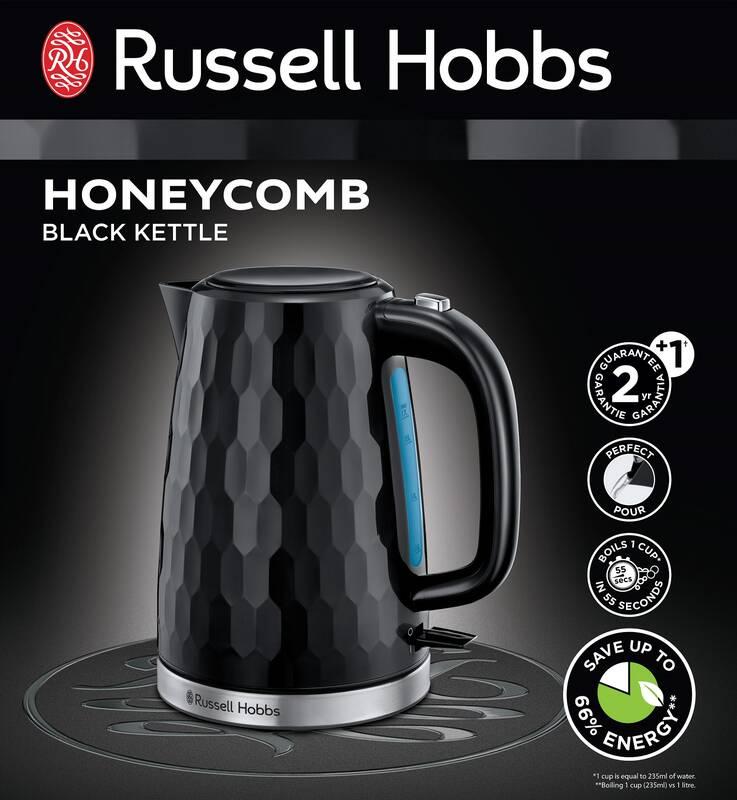 Rychlovarná konvice RUSSELL HOBBS 26051-70 Honeycomb Black