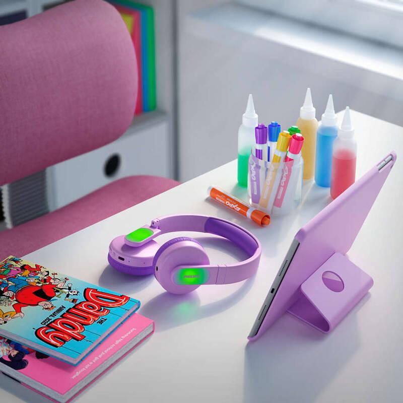 Sluchátka Philips TAK4206PK růžová