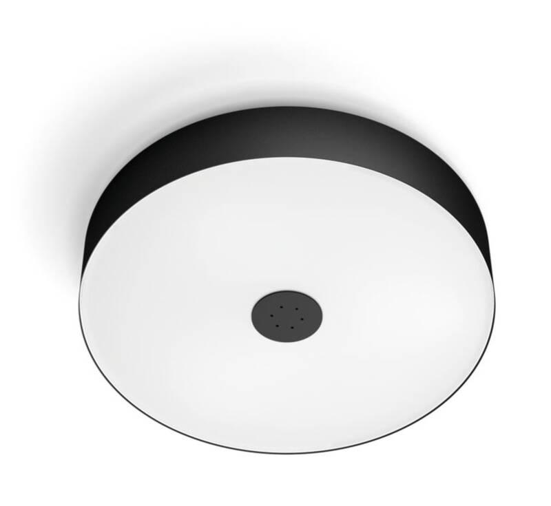 Stropní svítidlo Philips Hue Fair White Ambiance, kruhové 44cm černé