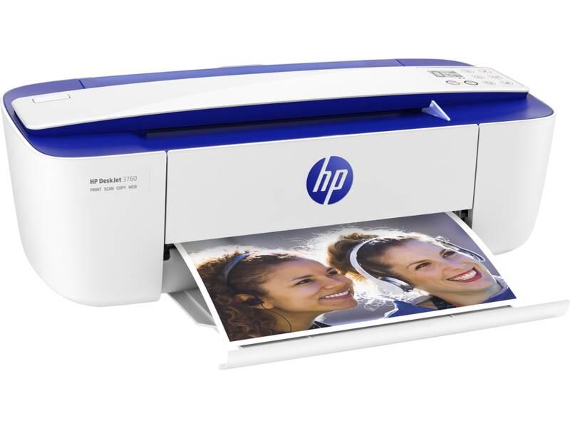 Tiskárna multifunkční HP Deskjet 3760 bílá