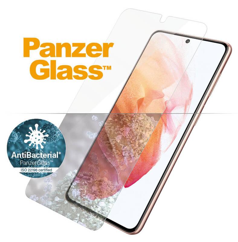 Tvrzené sklo PanzerGlass Edge-to-Edge Antibacterial na Samsung Galaxy S21 5G, Tvrzené, sklo, PanzerGlass, Edge-to-Edge, Antibacterial, na, Samsung, Galaxy, S21, 5G