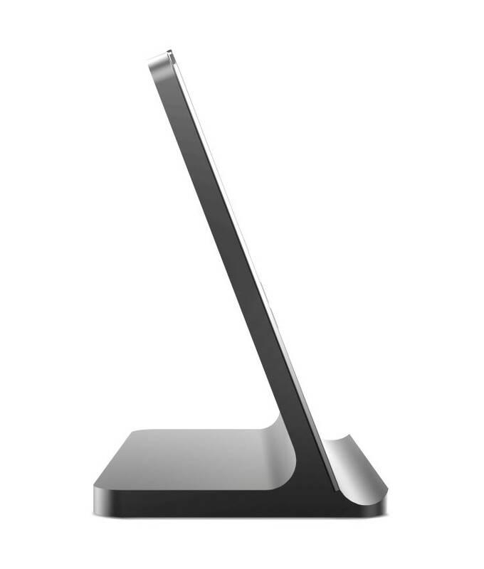 Bezdrátová nabíječka Epico Stand 15W černá