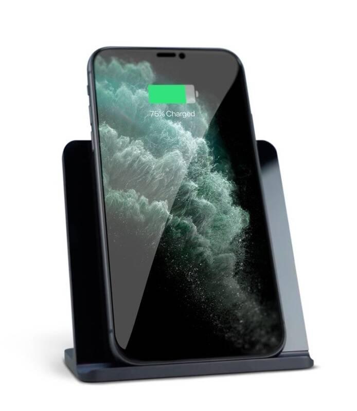 Bezdrátová nabíječka Epico Stand 15W černá