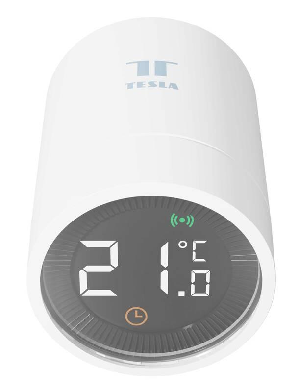Bezdrátová termohlavice Tesla Smart Thermostatic Valve Style