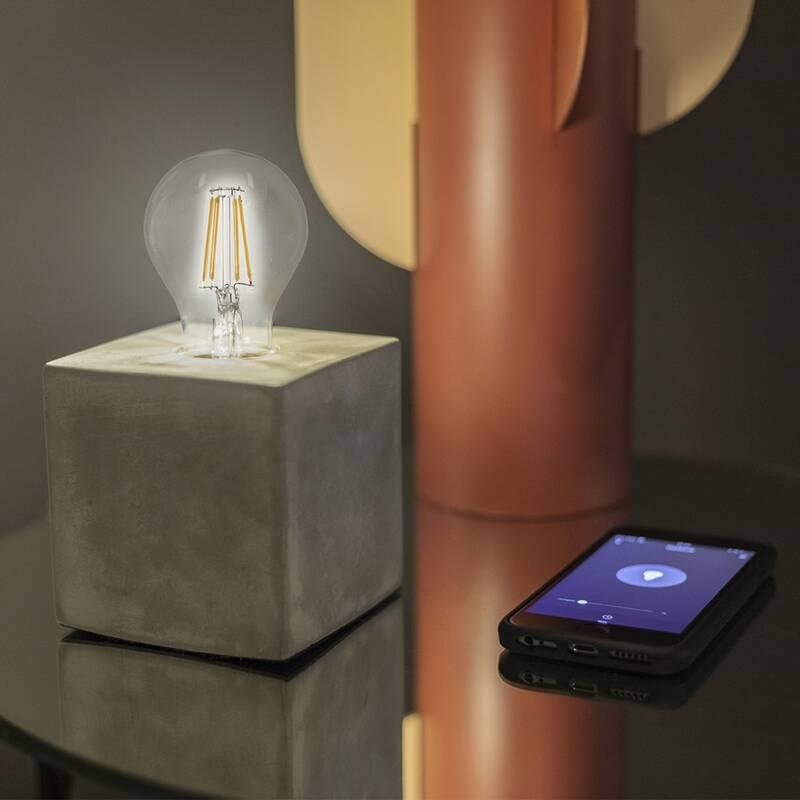 Chytrá žárovka Hama SMART WiFi LED Filament, E27, 7 W, teplá bílá