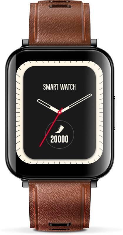 Chytré hodinky Aligator Watch Life, 3x řemínek černé
