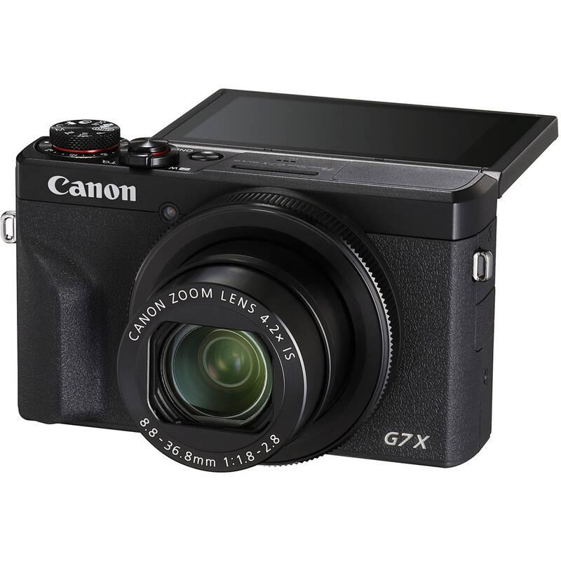 Digitální fotoaparát Canon PowerShot G7X Mark III Web Cam Kit černý, Digitální, fotoaparát, Canon, PowerShot, G7X, Mark, III, Web, Cam, Kit, černý