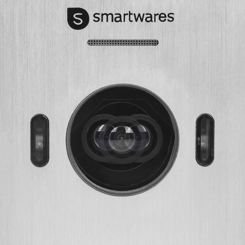 Dveřní videotelefon Smartwares DIC-22112 stříbrný bílý