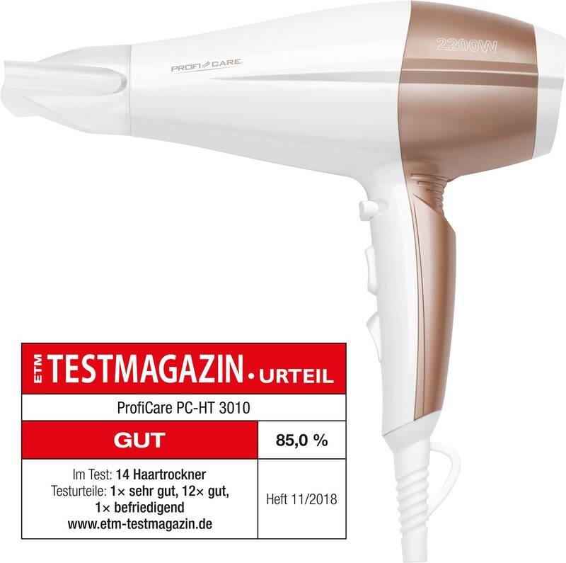 Fén ProfiCare HT 3010 WH