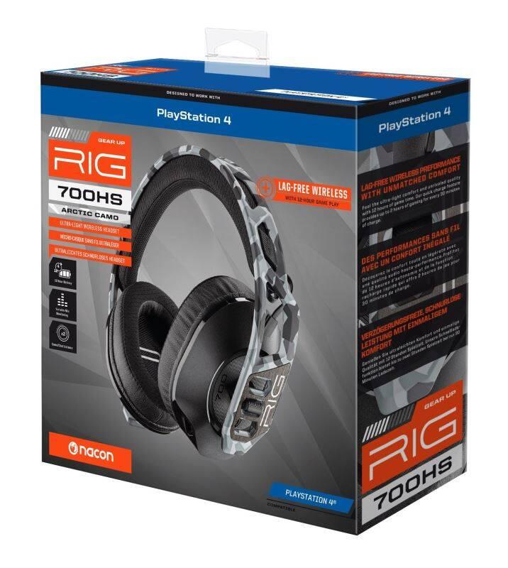 Headset Nacon RIG 700HS pro PS5, PS4 - Artic Camo