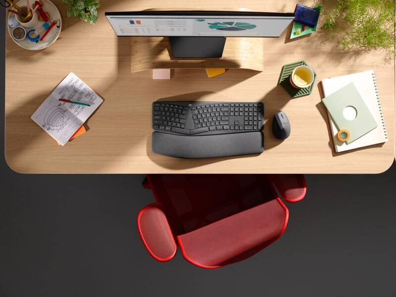Klávesnice Logitech Wireless ERGO K860, US