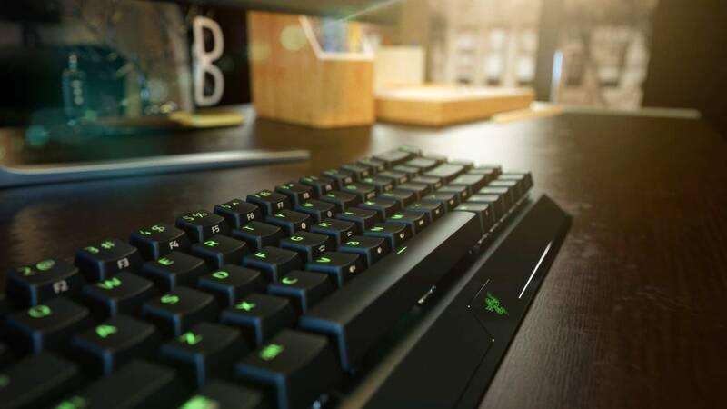 Klávesnice Razer BlackWidow V3 Mini HyperSpeed Green Switches černá