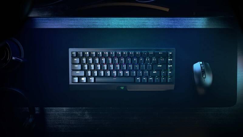 Klávesnice Razer BlackWidow V3 Mini HyperSpeed Yellow Switches černá