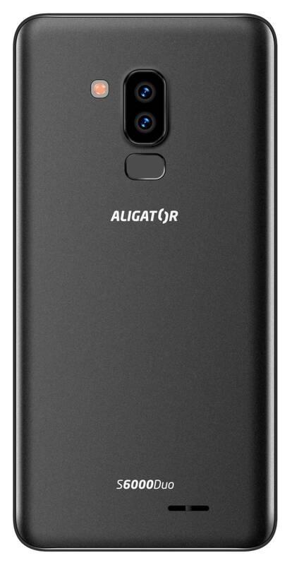 Mobilní telefon Aligator S6000 Senior černý