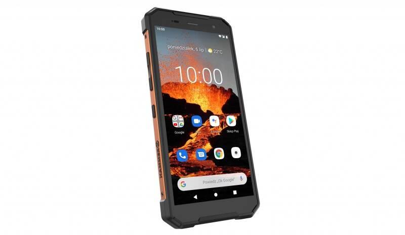 Mobilní telefon myPhone Explorer Pro černý oranžový