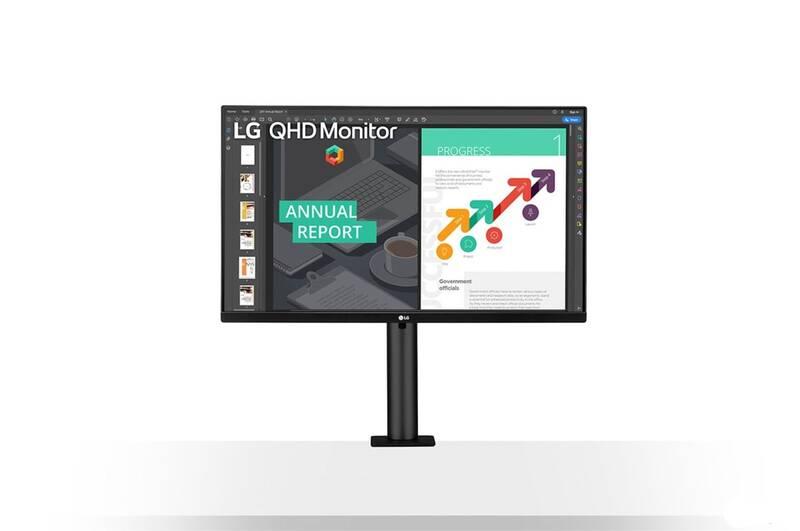 Monitor LG 27QN880 černý