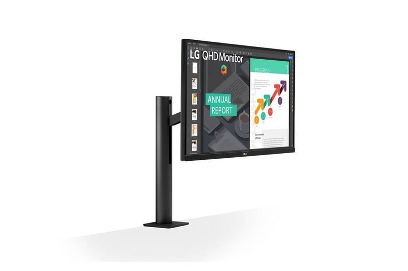 Monitor LG 27QN880 černý