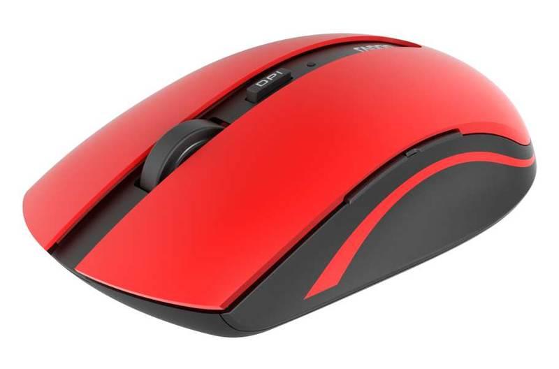 Myš Rapoo 7200M červená