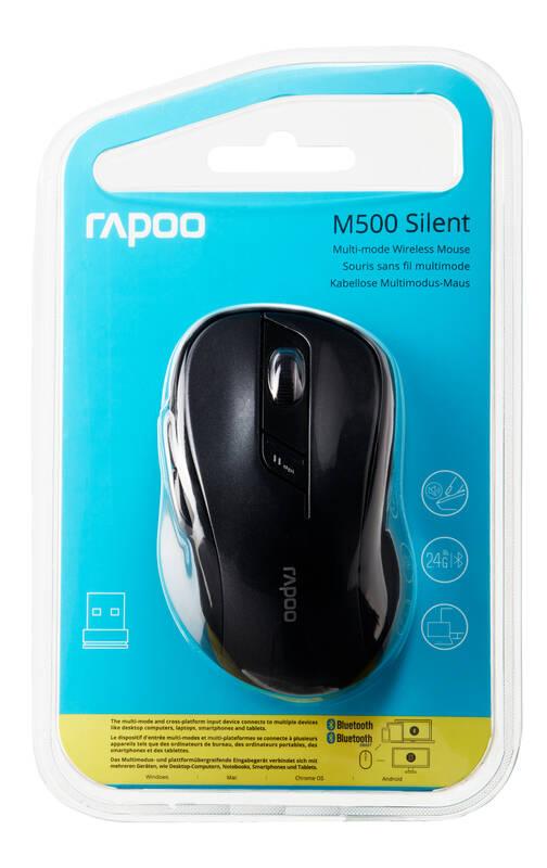 Myš Rapoo M500 černá