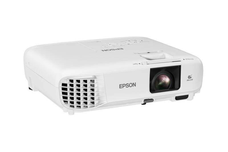 Projektor Epson EB-W49 bílý, Projektor, Epson, EB-W49, bílý