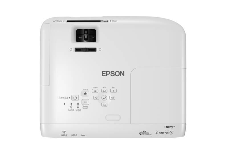 Projektor Epson EB-X49 bílý, Projektor, Epson, EB-X49, bílý