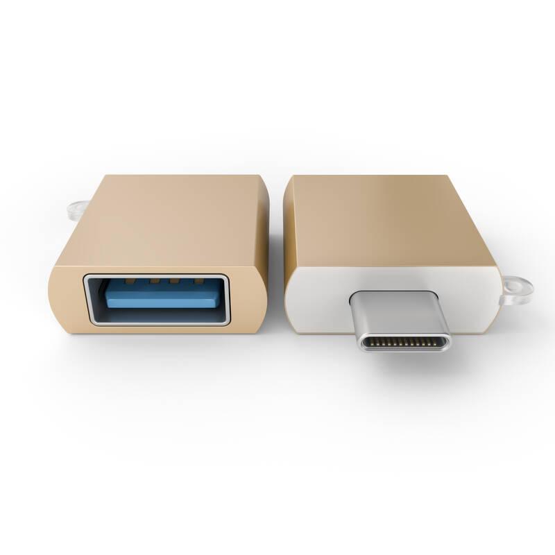 Redukce Satechi USB 3.0 USB-C zlatá