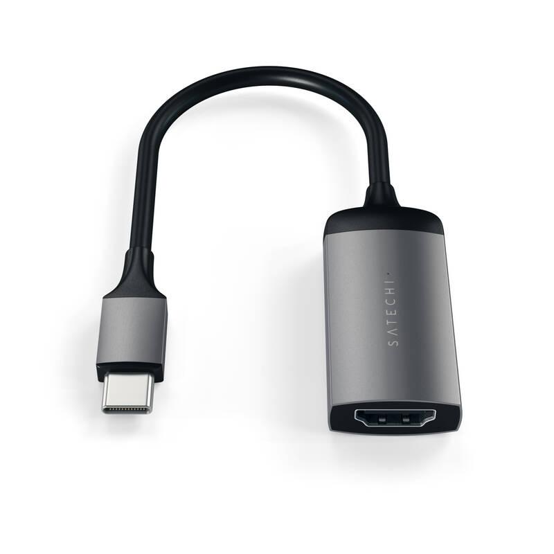 Redukce Satechi USB-C HDMI 4K šedá, Redukce, Satechi, USB-C, HDMI, 4K, šedá