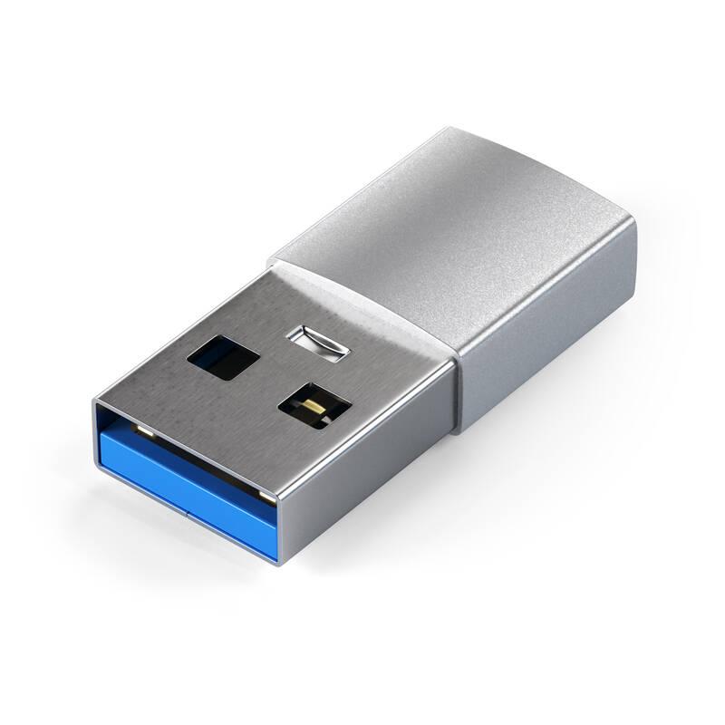 Redukce Satechi USB-C USB 3.0 stříbrná