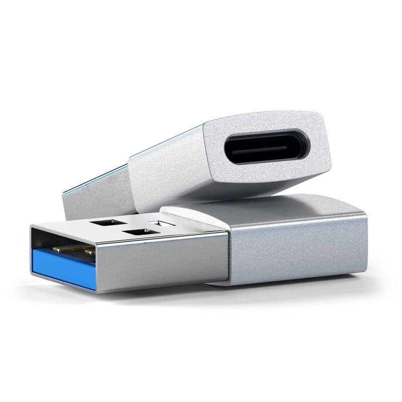 Redukce Satechi USB-C USB 3.0 stříbrná