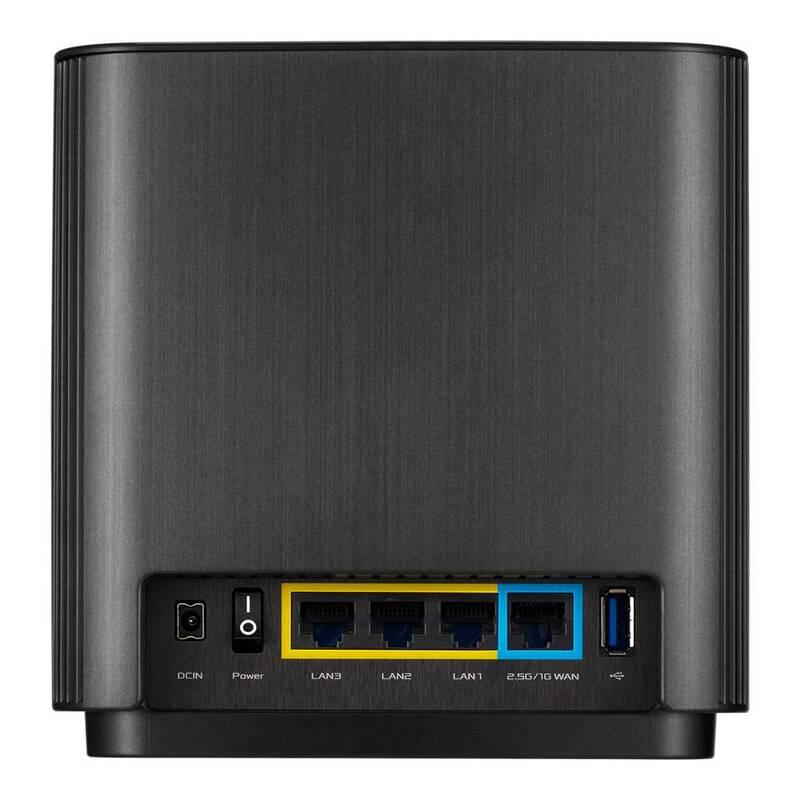 Router Asus ZenWiFi XT8 AX6600 - 2-pack černý, Router, Asus, ZenWiFi, XT8, AX6600, 2-pack, černý