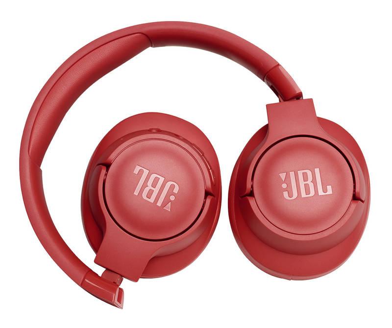 Sluchátka JBL Tune 700BT červená