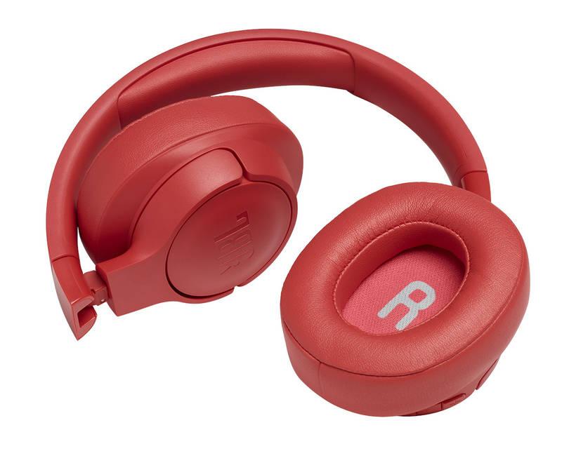 Sluchátka JBL Tune 700BT červená