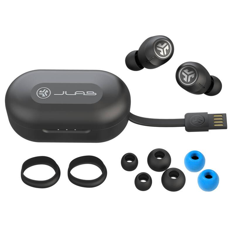 Sluchátka JLab Air ANC True Wireless Earbuds černá