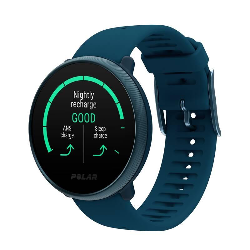 Sporttester Polar Ignite 2 vel. S-L modrý